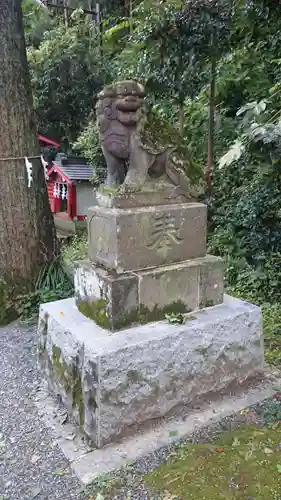 穴澤天神社の狛犬