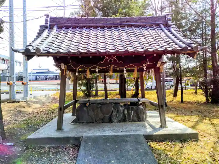 八幡神社(那加八幡神社)の手水舎