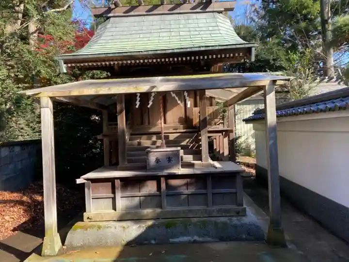 鹿嶋神社の本殿・本堂