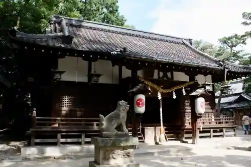 六甲八幡神社の本殿