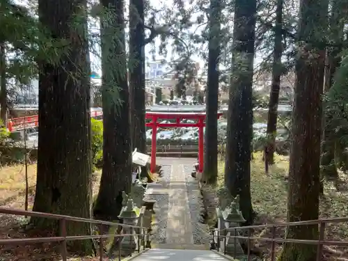 須山浅間神社の鳥居