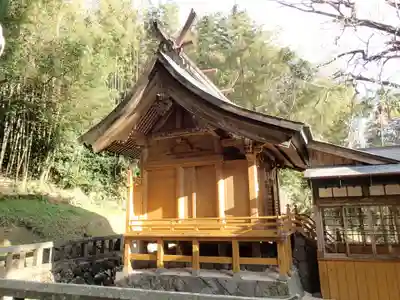 白沙八幡神社の本殿・本堂