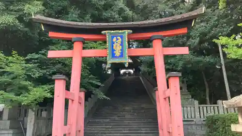 福山八幡宮の鳥居