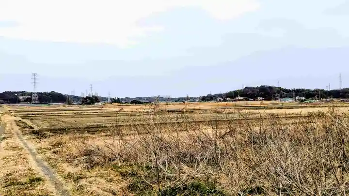 子安大明神の景色