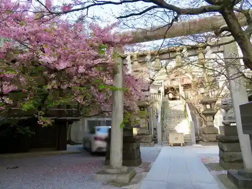 元三島神社の鳥居