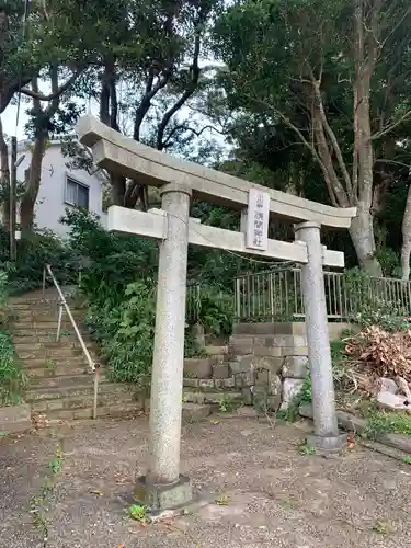 浅間神社の鳥居