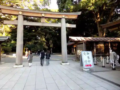 明治神宮の鳥居