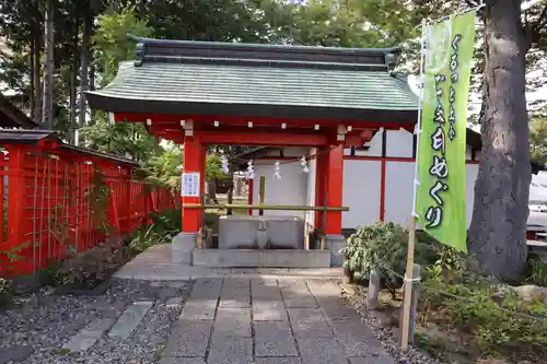 生島足島神社の手水舎