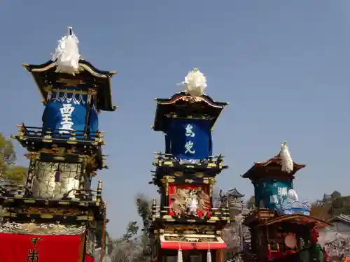 針綱神社のお祭り