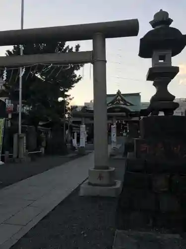 羽田神社の鳥居