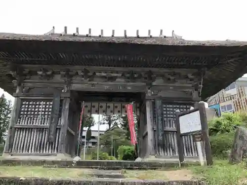 瀧水寺大日坊の山門・神門