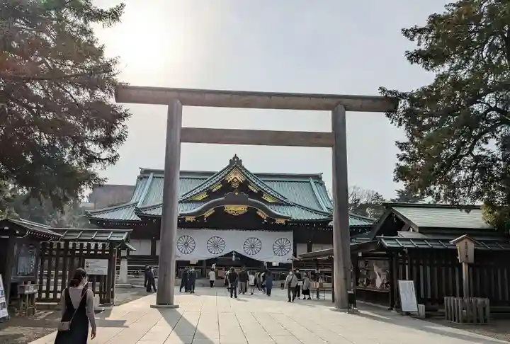 靖國神社の鳥居