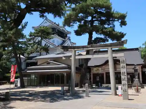 龍城神社の鳥居