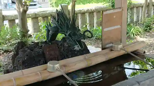 吾妻神社の手水舎