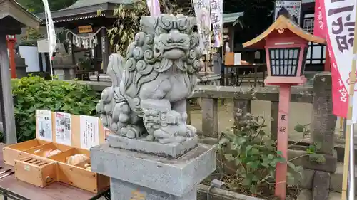 川越八幡宮の狛犬