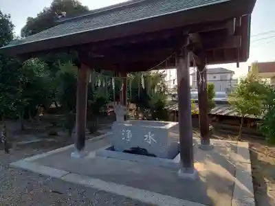 椿宮神明社の手水舎
