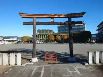 秩父神社大祭御旅所の鳥居