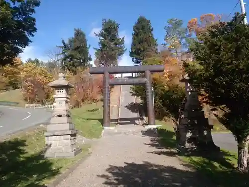 留辺蘂神社の鳥居