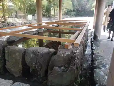 伊勢神宮外宮(豊受大神宮)の手水舎