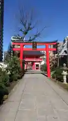 成子天神社の鳥居