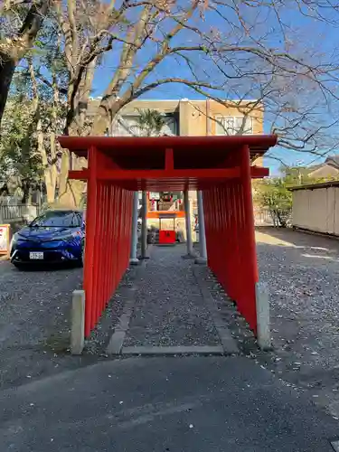 加納天満宮の鳥居