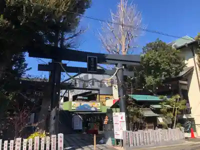 菊名神社の鳥居