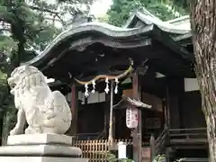 河内國魂神社の狛犬