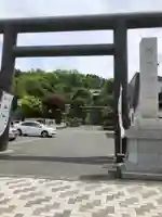浦河神社の鳥居