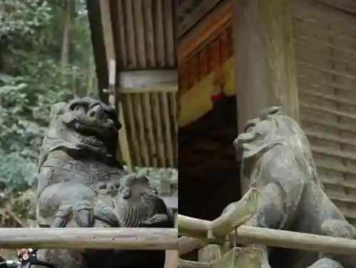 由岐神社の狛犬