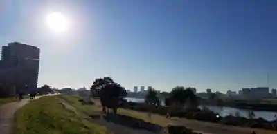 東八幡神社の周辺