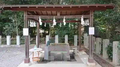 佐野赤城神社の手水舎