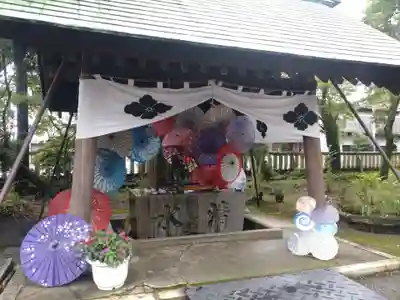若宮神明社の手水舎