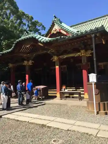 根津神社の本殿