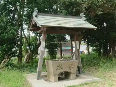 神明社(三ツ屋神明社)の手水舎