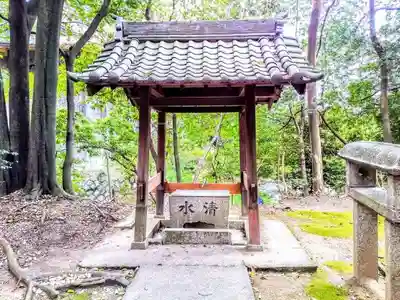 城山八幡宮の手水舎