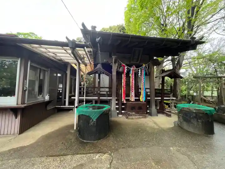 厳嶋神社の手水舎