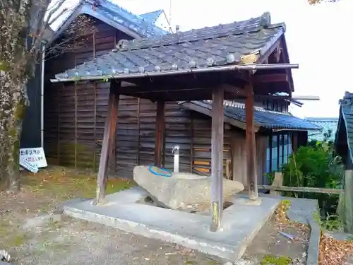 神明社（小坂神明社）の手水舎