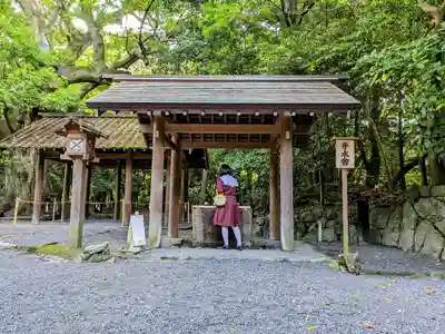 高河原神社の手水舎