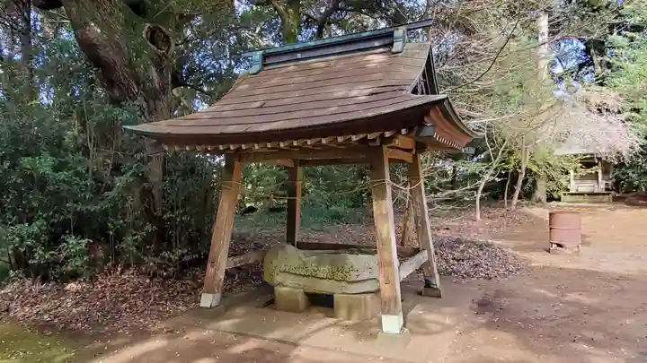 左右神社の手水舎