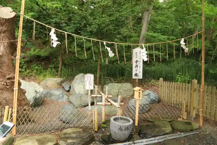 千歳神社の手水舎