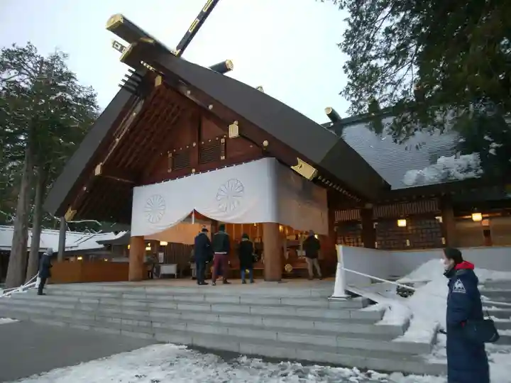 北海道神宮の本殿・本堂