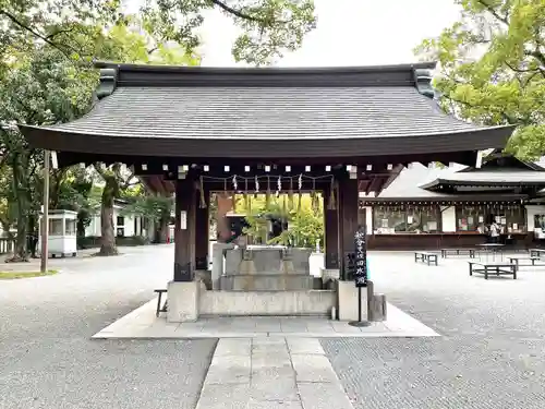 兵庫縣姫路護國神社の手水舎
