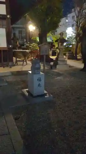 三輪神社の狛犬