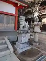 有間神社の狛犬