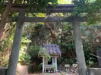 稲荷神社の鳥居