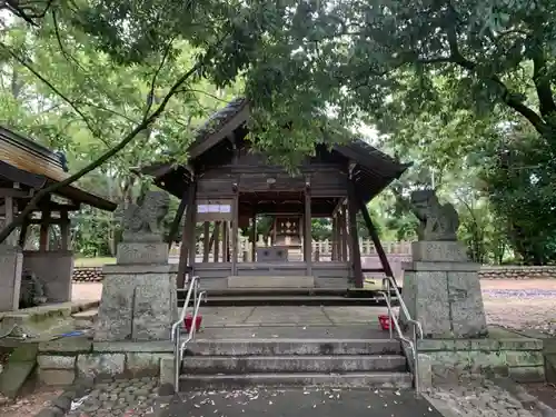 菅田神社の狛犬