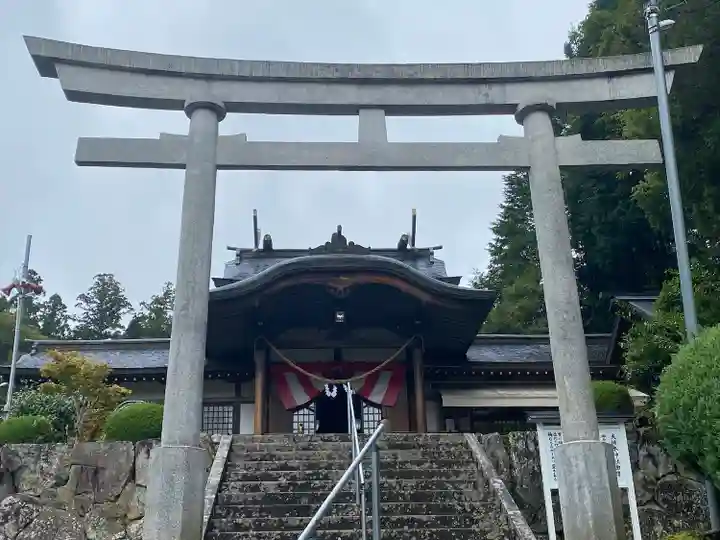 夫婦木神社の鳥居