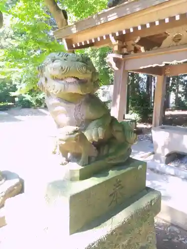 八龍神社の狛犬