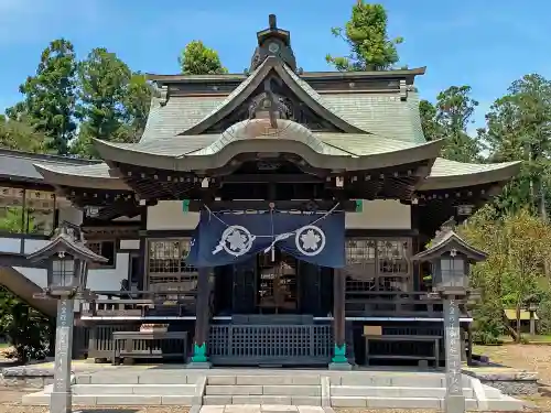 常陸二ノ宮　静神社の本殿・本堂