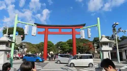 鶴岡八幡宮の鳥居